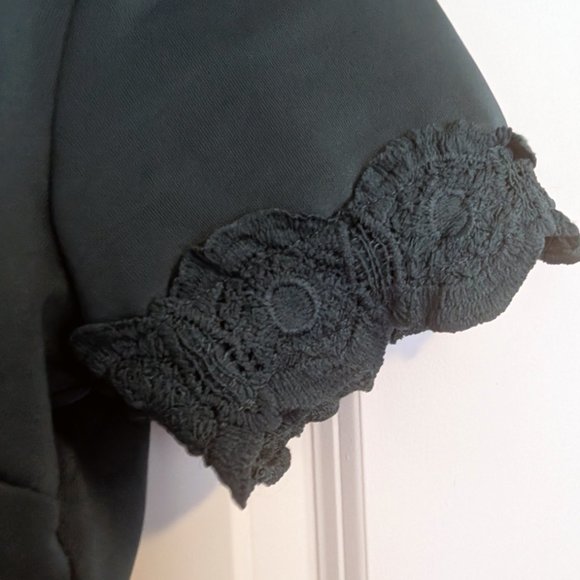 Francesca's Emerald Green Short Sleeve Dress - Picture 3 of 5